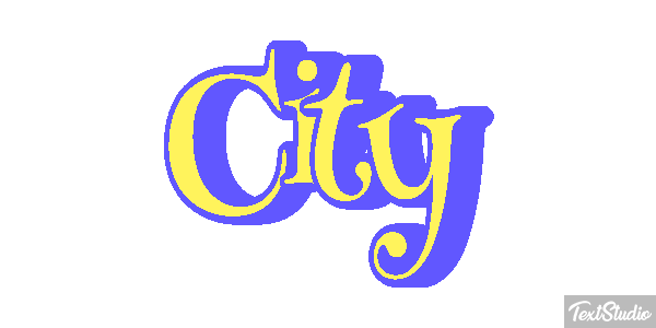 City Metin efekti