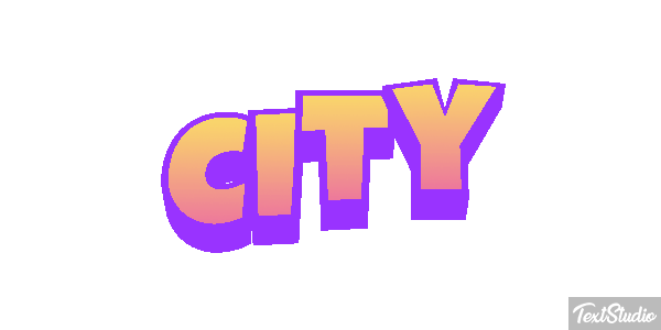 City Metin efekti