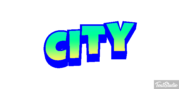 City Metin efekti