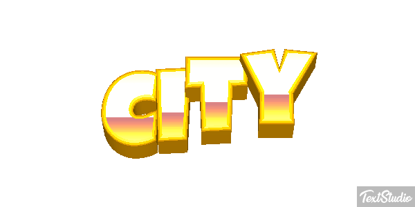 City Metin efekti