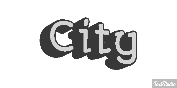 City Metin efekti