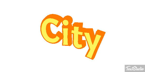 City Metin efekti