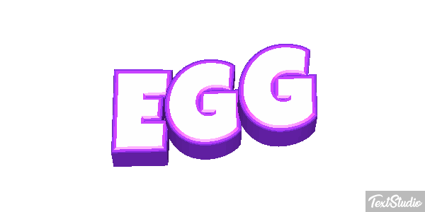 Egg Effetto testo