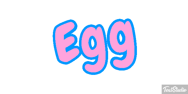 Egg Effetto testo