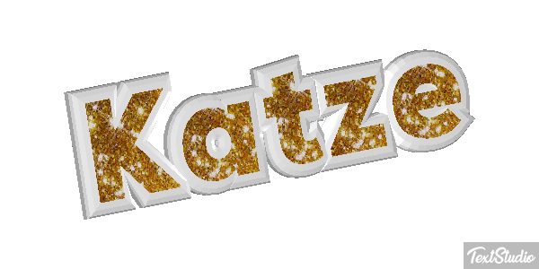 Katze Texteffekt