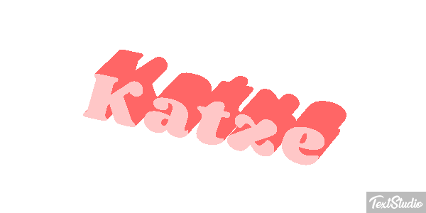 Katze Texteffekt