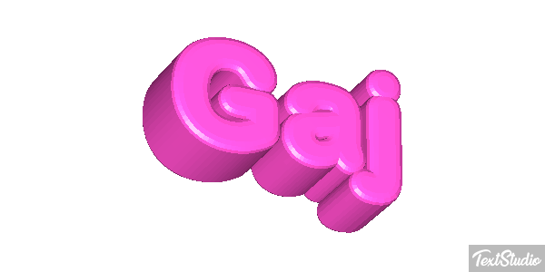 Gaj Effet de texte