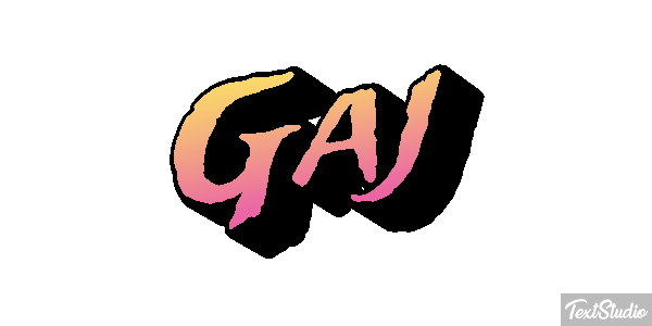 Gaj Effet de texte