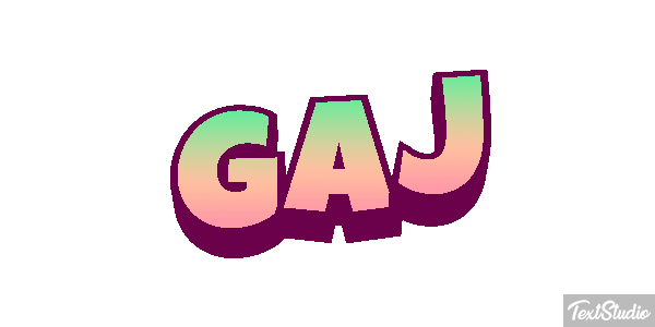 Gaj Effet de texte