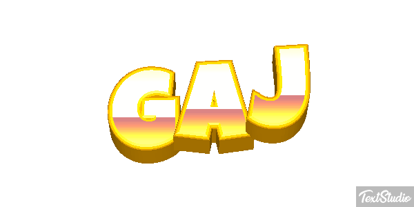 Gaj Effet de texte