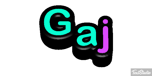 Gaj Effet de texte