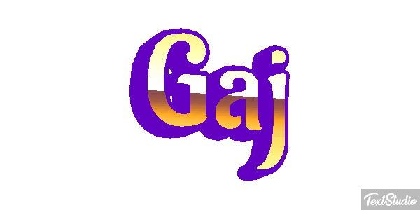 Gaj Effet de texte