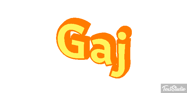 Gaj Effet de texte
