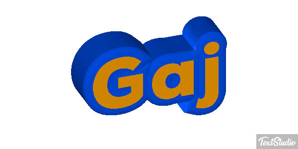 Gaj Effet de texte