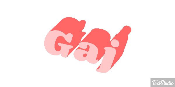 Gaj Effet de texte