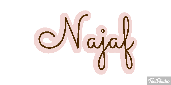 Najaf Efeito do texto