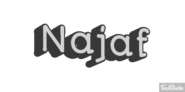 Najaf Efeito do texto