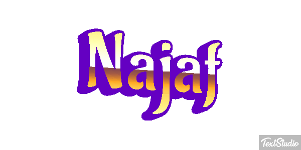 Najaf Efeito do texto