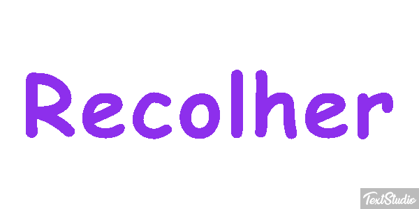 Recolher Tekst effect
