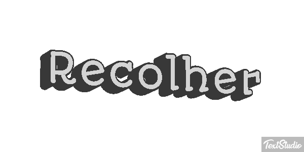 Recolher Tekst effect