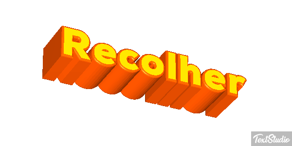 Recolher Tekst effect