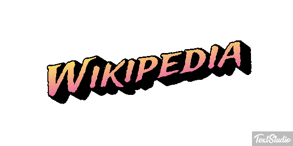 Wikipedia Text effect