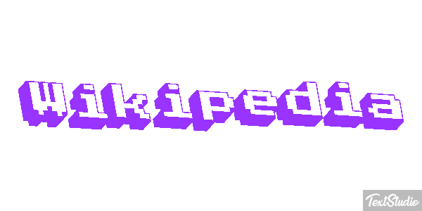 Wikipedia Text effect