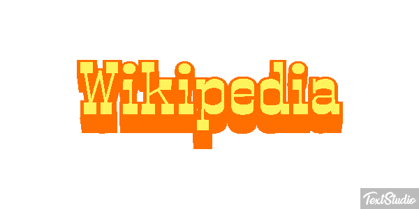 Wikipedia Text effect