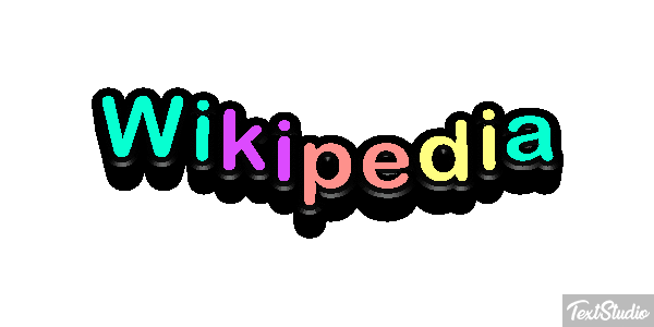 Wikipedia Text effect