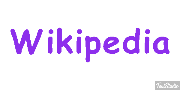 Wikipedia Text effect
