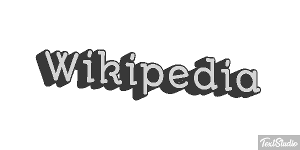 Wikipedia Text effect