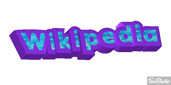 Wikipedia Text effect