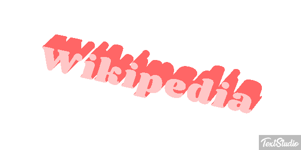 Wikipedia Text effect