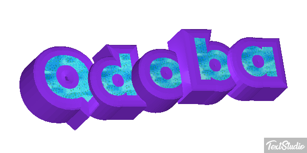 Qdoba Text effect