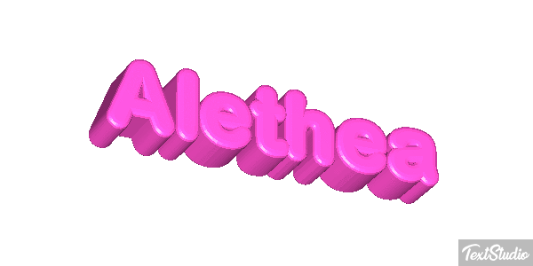 Alethea Text effect