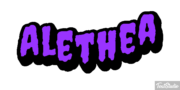 Alethea Text effect