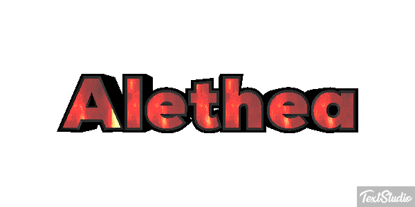 Alethea Text effect