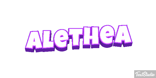 Alethea Text effect