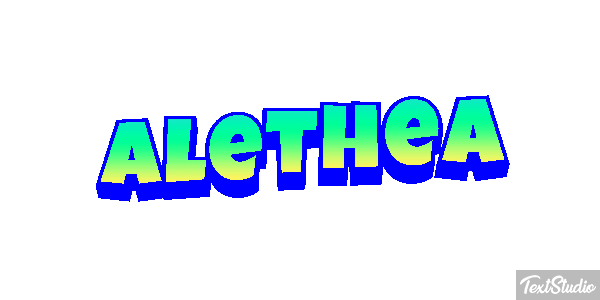 Alethea Text effect