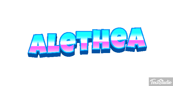 Alethea Text effect