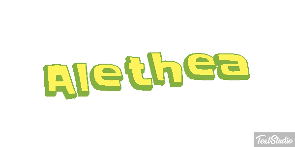 Alethea Text effect