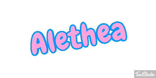 Alethea Text effect