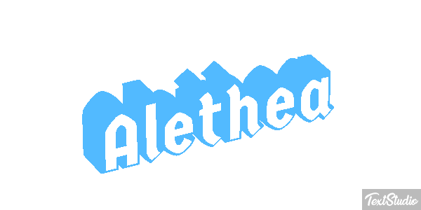 Alethea Text effect