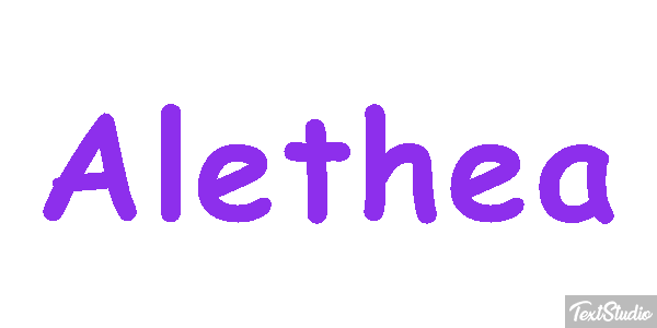 Alethea Text effect