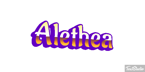 Alethea Text effect