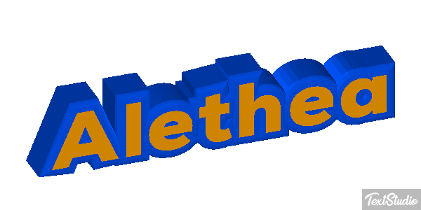Alethea Text effect