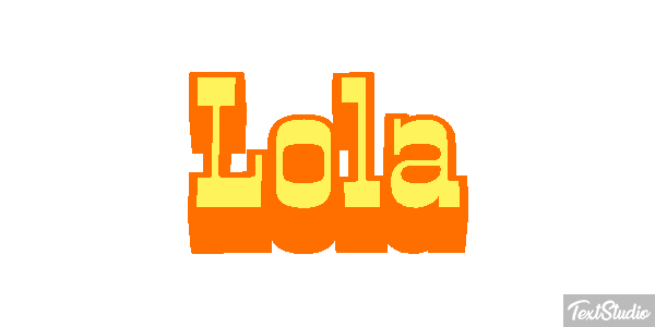 Lola Text effect
