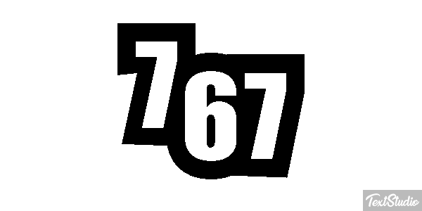 767 Efeito do texto