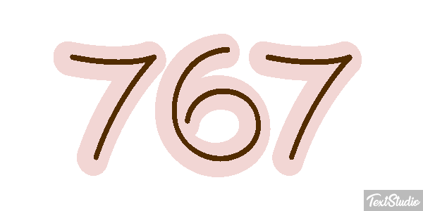 767 Efeito do texto