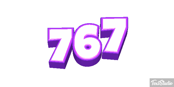 767 Efeito do texto